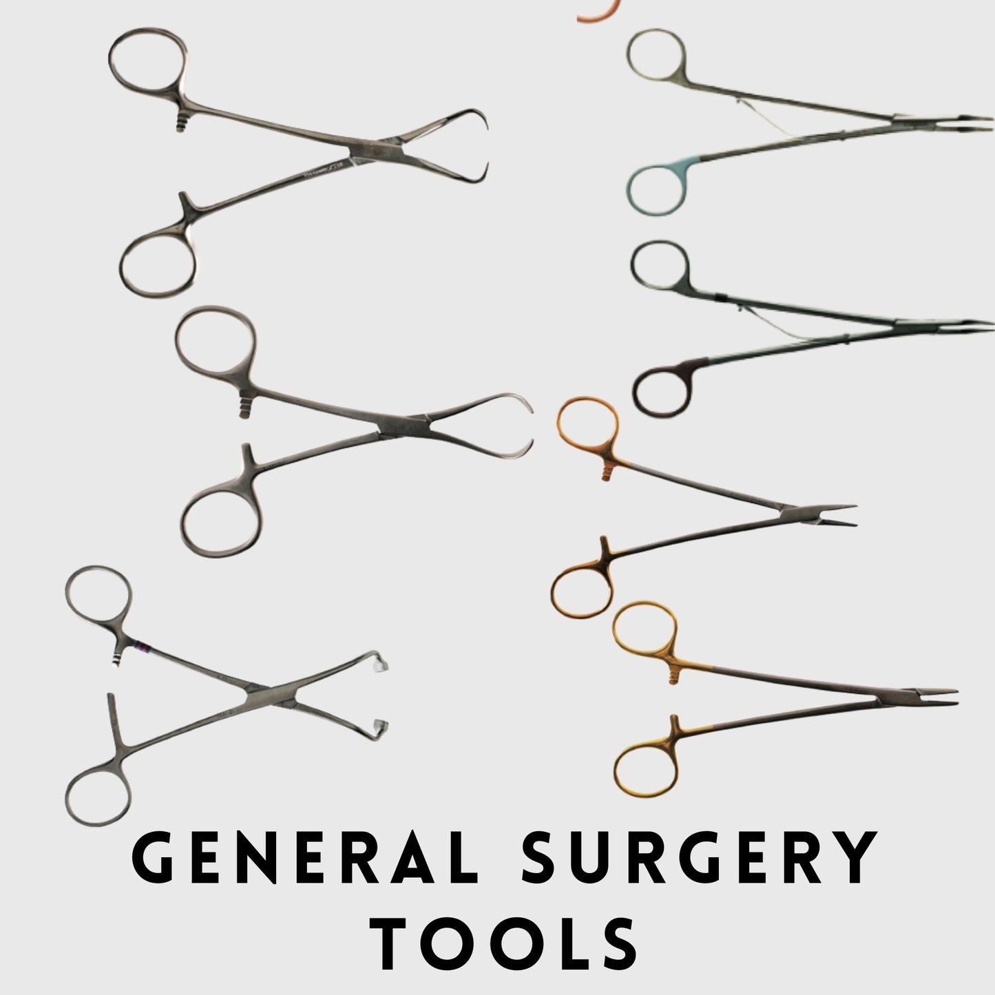 General surgical instruments tools flashcards OR Operating Room Surgery rotation Instrumentation Surgical Tech clinical Medical student