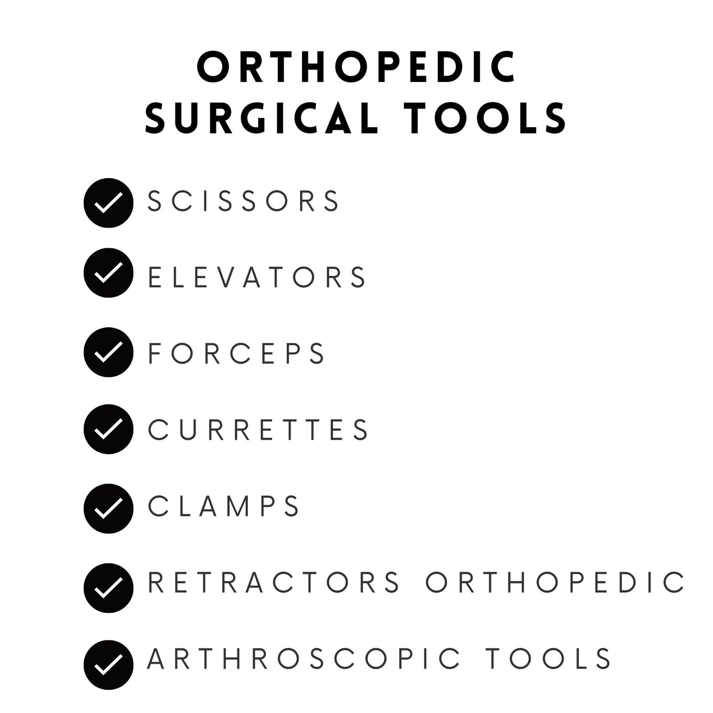 Orthopedic Surgery instruments tools flashcards OR Operating Room Surgery rotation Instrumentation Surgical Tech clinical Medical student